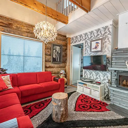 Levin Taiga - Log - Sauna, Free Pass, Near Levi Center Kittilä