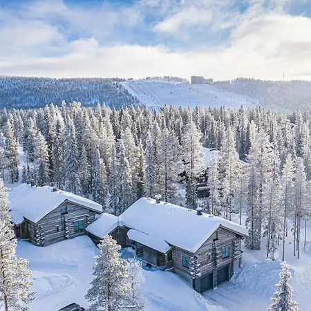 Apartman Levin Taiga - Log - Sauna, Free Pass, Near Levi Center