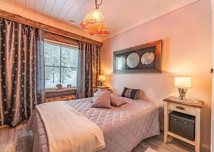 Apartmán Levin Taiga - Log - Sauna, Free Pass, Near Levi Center