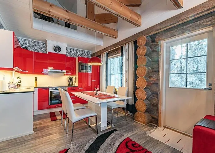 Levin Taiga - Log - Sauna, Free Pass, Near Levi Center Apartmán *