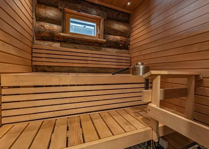 Levin Taiga - Log - Sauna, Free Pass, Near Levi Center * 基蒂莱