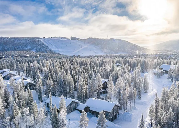 Levin Taiga - Log - Sauna, Free Pass, Near Levi Center