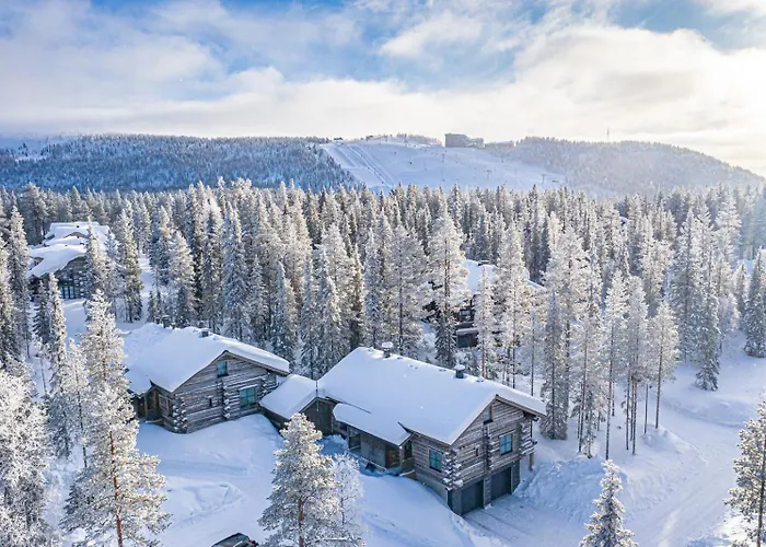 公寓 Levin Taiga - Log - Sauna, Free Pass, Near Levi Center